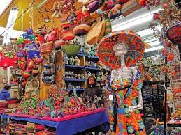 Belanja di Mercado de la Ciudadela di Kota Meksiko